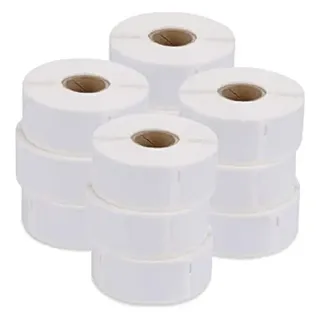 ETIQUETAS TERMICAS | 1.25"X1 | DT 1380 | ETIQUETAS | 12 ROLLOS POR CAJA