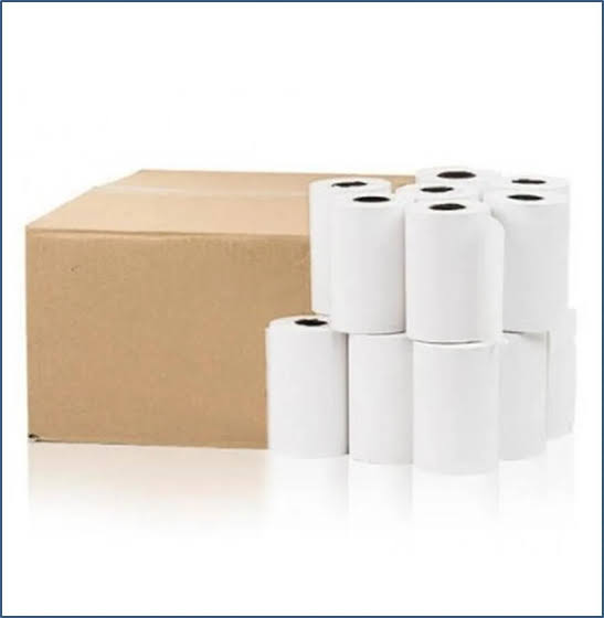 ROLLO DE PAPEL TERMICO | 80X65 | 50 ROLLOS POR CAJA