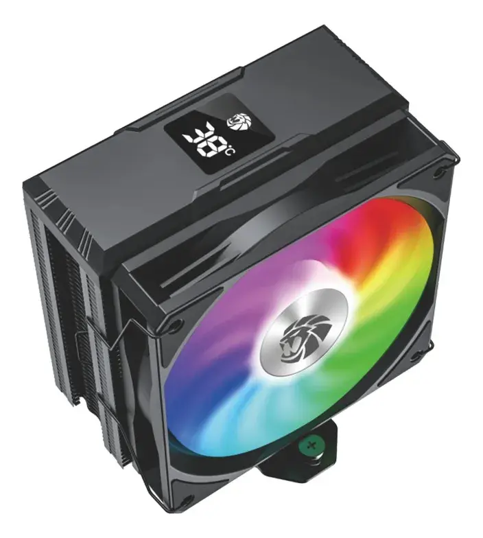 CPU COOLER GAMEMAX SIGMA 520 DIGITAL | TORRE 4 TUBOS | TDP 220W | ARGB | FULL INTEL | AMD | AM4 | AM5 NEGRO