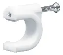 GRAPAS PLASTICAS | PARA CABLE | REDONDA | WIREPLUS | 5MM | 100 UNIDADES | WP-GPCR-5