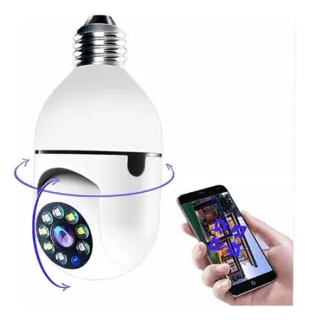 CAMARA TIPO BOMBILLO | 360º | 2MP | WIFI | ANDROID | IOS