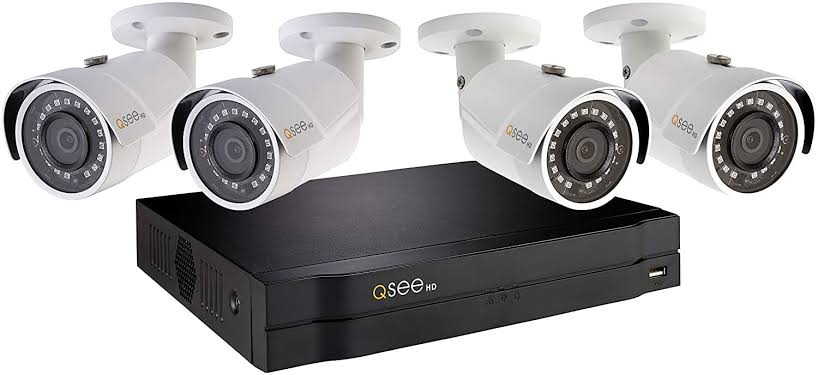 KIT CAMARAS DE SEGURIDAD | QSEE | 4 CAMARAS | BULLET | IP67