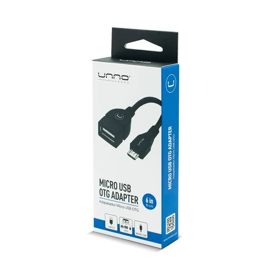 ADAPTADOR | UNNO TEKNO | OTG | MICRO USB A USB | AD4201BK