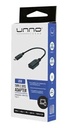 ADAPTADOR | UNNO TEKNO | OTG | TIPO C A USB | 3.0 | AD4203BK