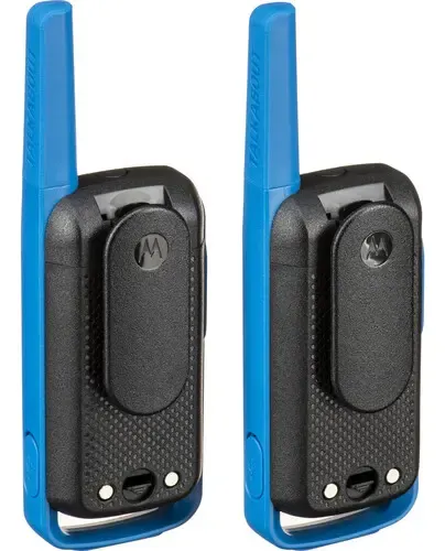 RADIOS | MOTOROLA | T270 | FRS | TALKABOUT | DOS VIAS | RECARGABLE | 22 CANALES | 25 MILLAS | 2 PACK