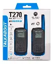 RADIOS | MOTOROLA | T270 | FRS | TALKABOUT | DOS VIAS | RECARGABLE | 22 CANALES | 25 MILLAS | 2 PACK
