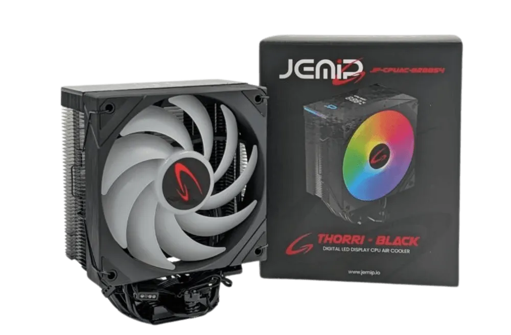 CPU AIRCOOLER G-THORRI | JEMIP | GAMING | NEGRO
