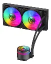 DISIPADOR LIQUIDO | V240 | RGB | DUAL FAN | MARCA AIGO