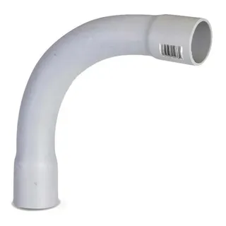 CURVA PARA TUBERIA | PVC 1/2" | LESSO | BLANCA