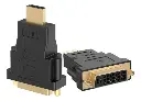ADAPTADOR | DVI | 24+5 PINES | HEMBRA A HDMI MACHO