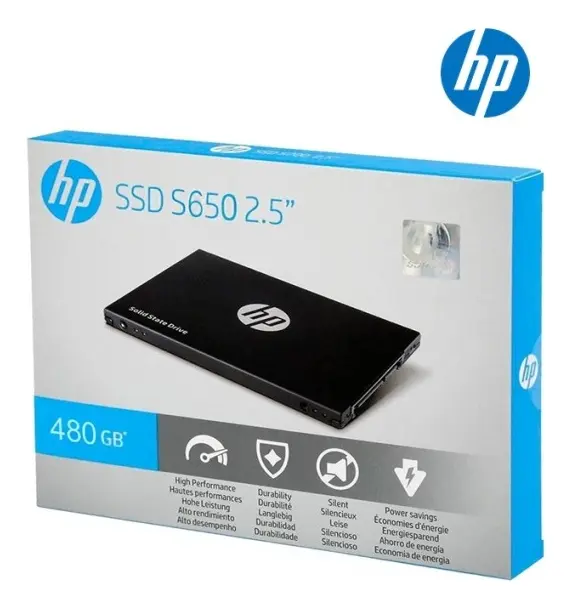 DISCO DURO SOLIDO | HP | S650 | 480GB | SSD | 2.5" | SATA 3