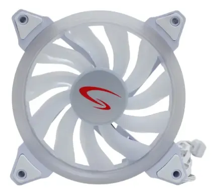 FANCOOLER | VENTILADOR | JEMIP | GLINE | RGB | BLANCO | 12CM | JP12-99ARGB-W