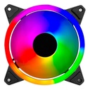 FANCOOLER | VENTILADOR | JEMIP | GLINE | RGB | NEGRO | 12CM | JP12-99ARGB-BK