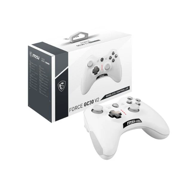 GAMEPAD | MSI | GAMING | FORCE GC30 | V2 | INALAMBRICO | BLANCO