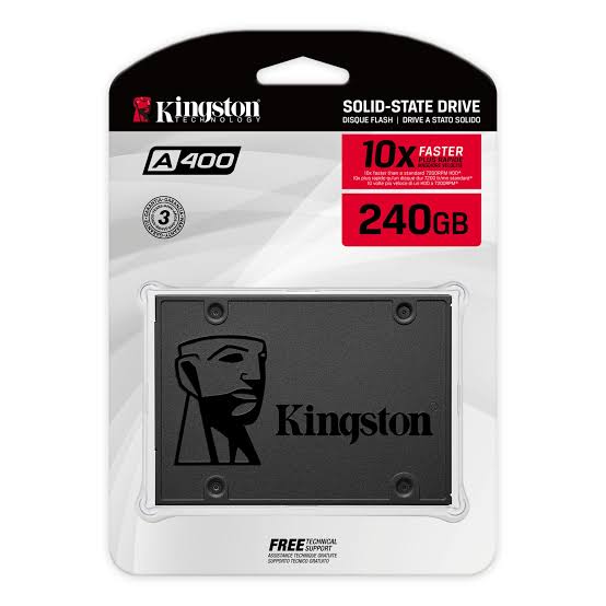 DISCO DURO SOLIDO | KINGSTON | SSD | 240GB | A400 | SATA | 2.5 | 3.0
