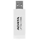 PENDRIVE | FLASH DRIVE | ADATA | 128GB | USB 3.0 | GEN 1 | COLOR BLANCO | UC-310-128G-RWH