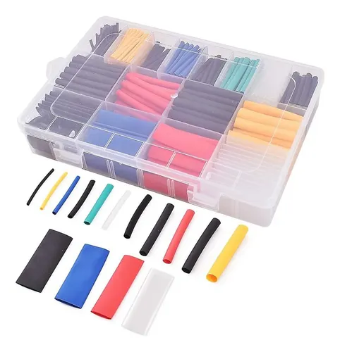 KIT TERMOENCOGIBLES | WIREPLUS | CAJA 580 PIEZAS  | WP-TER-ENC | TUBOS TERMORETRACTILES