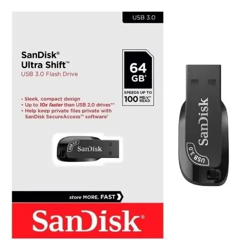 PENDRIVE | SANDISK | 32GB | ULTRA SHIFT | USB 3.0