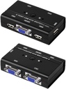 SWITCH | KVM | USB 1 X 2 | SIN CABLES | USB | VGA