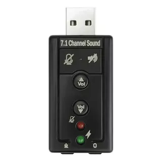 TARJETA DE SONIDO | USB 7.1 | SENCILLO