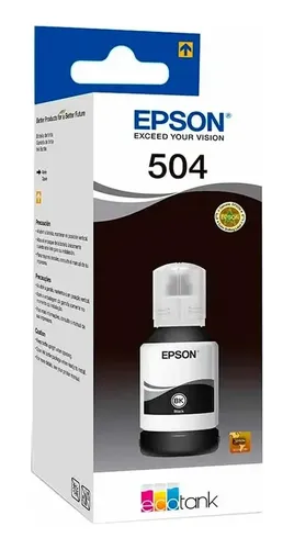 TINTA | EPSON | 504 | IMPRESORA | L4150|L4160 NEGRO | 127ML