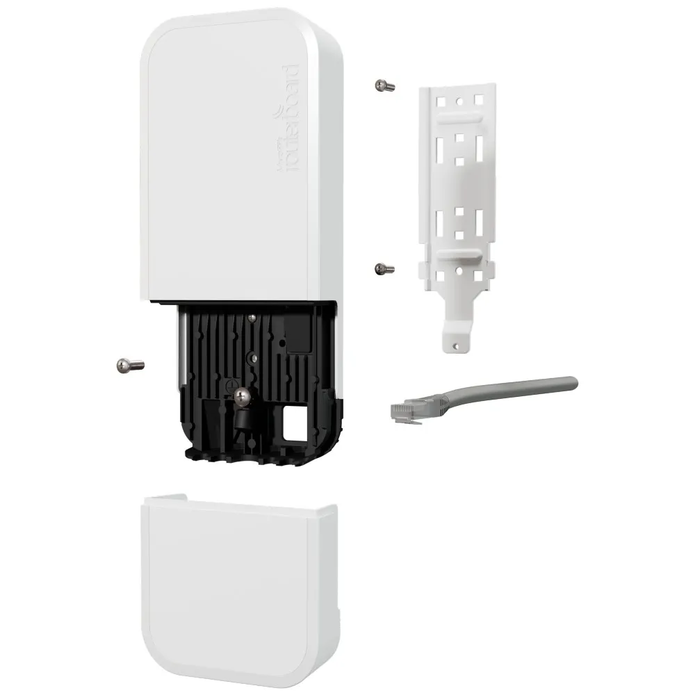 MIKROTIK | PUNTO DE ACCESO | WAPG-5HAXD2HAXD  | WIFI 6 | AX3000 | 7DBI | 2 PORT | GIGABIT | IP54 | 2.45GHZ |  L4 LICENCIA