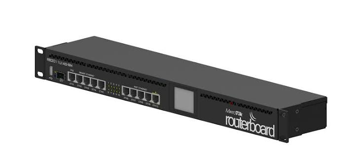 MIKROTIK | ROUTERBOARD | 5 PUERTOS | 10/100/1000 | 5 PUERTOS | 10/100 | RB2011 | SERIES RACK MOUNT