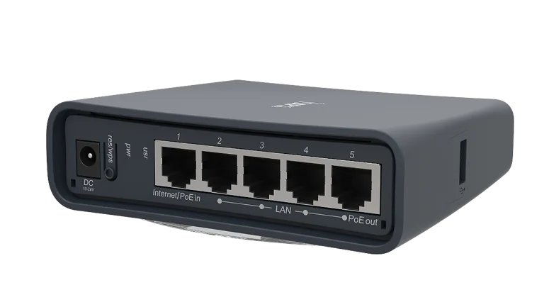 MIKROTIK | ROUTERBOARD | 5 PUERTOS | FAST | ETHERNET | WIFI | DUALBAND | 802.11 AC | RB952UI-5AC2ND