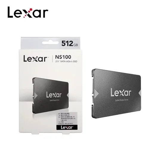 DISCO DURO SOLIDO | LEXAR | 512GB | SSD | NS100 | LNS100-512RBNA