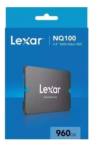 DISCO DURO SOLIDO | LEXAR | 960GB | SSD | NQ100 | 500MBPS | SATA
