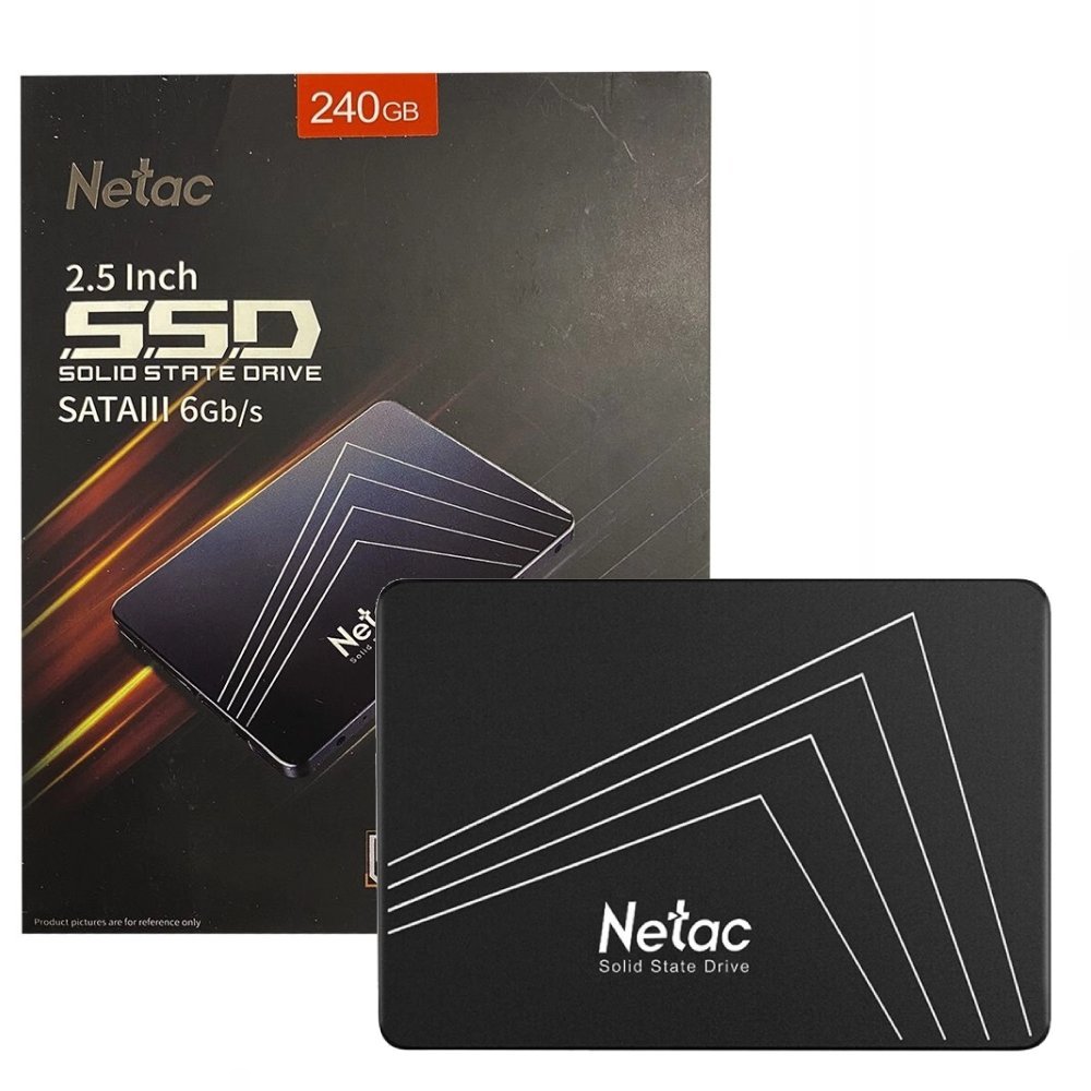 DISCO DURO SOLIDO | NETAC | 240GB | SSD | 2.5" | 3D NAND | SATA 3