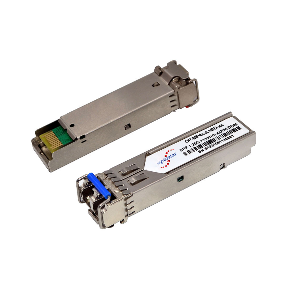 OPTOSTAR | MODULO TRACEPTOR SFP |1GB | LC | MULTIMODO | GIGABIT HASTA 550MTS | OP-MP485L1MD-0.55