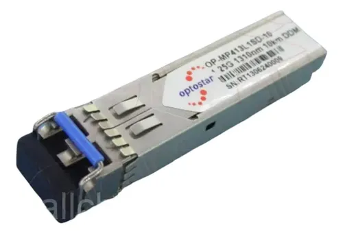 OPTOSTAR | MODULO TRACEPTOR | SFP | 10GB | LC | MULTIMODO | GIGABIT HASTA 300MTS | OP-MP+885L1MD-0.3
