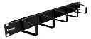 ORGANIZADOR DE CABLES | HORIZONTAL | 1RU | 19"| METALICO CON TORNILLOS | TUERCAS ONLINK OHM1U