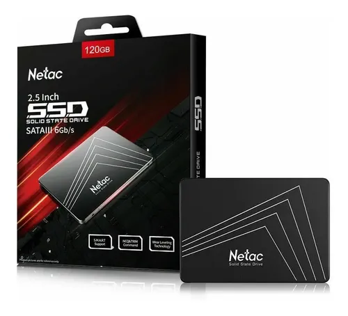 DISCO DURO SOLIDO | OEM NETAC | SSD | 120GB | 2.5 NAND | SATA 3