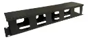 ORGANIZADOR | HORIZONTAL | 2U | 19" | METALICO | COLOR NEGRO | METALNET 01PT180