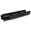 ORGANIZADOR | HORIZONTAL | 2U | 19" | METALICO CON TORNILLOS | TUERCAS | ONLINK | OHM2U