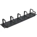 ORGANIZADOR │HORIZONTAL DE CABLES │ 5 ANILLOS │19" │RACK │STC-5RCM-19