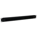 ORGANIZADOR HORIZONTAL | PASACABLES CON CEPILLOS | 1U | 19" | METALICO | OL-ORG-CEP-1U