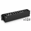 ORGANIZADOR HORIZONTAL | QNET-OH-2U | 2RU | 2 POSICIONES | SOLO FRENTE | QNET