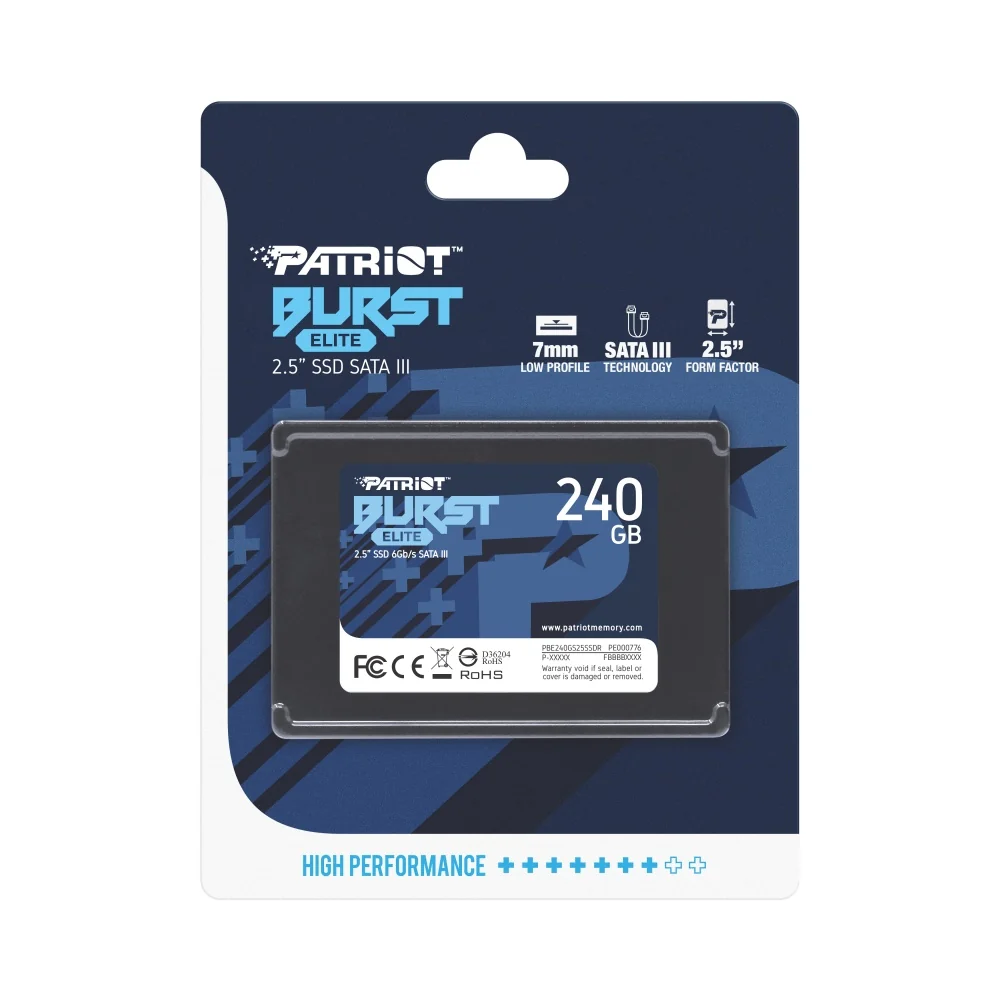 DISCO DURO SOLIDO | PATRIOT | 240GB | SSD | 2.5"