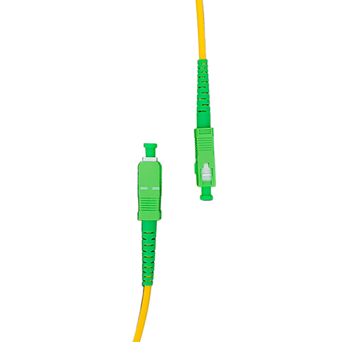 PATCH CORD FIBRA OPTICA | APC APC | 1 METRO VERDE A VERDE | WIREPLUS