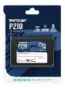 DISCO DURO SOLIDO | PATRIOT | 256GB | SSD | 2.5" | 3D NAND | SATA III | P210S256G25