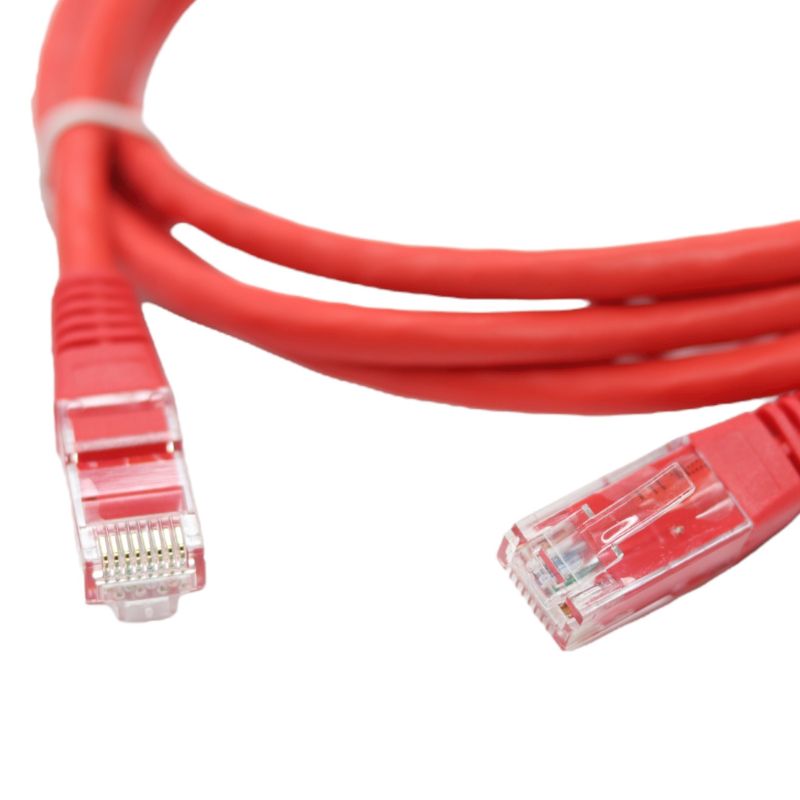 PATCH CORD | LANPRO | CAT 5E | ROJO | 3M | LPRO-PC-C5E-3ROJO