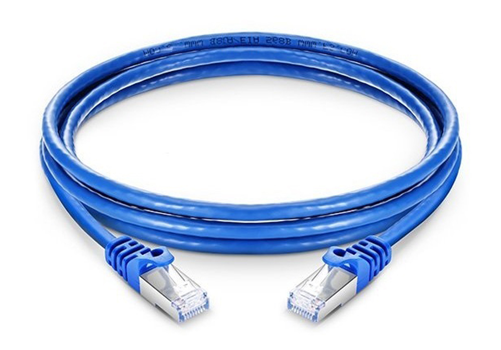 PATCH CORD STC CAT6 7*0.16MM 1 MTS AZUL STC-6PC1M-B