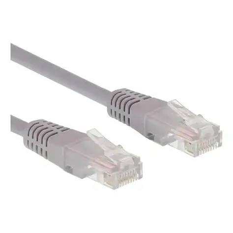 PATCH CORD UTP WIREPLUS CAT6 GRIS 1MTS