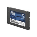 DISCO DURO SOLIDO | PATRIOT | 512GB | SSD | 2.5" | 3D NAND | SATA 3 | P210S512G25