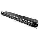 PATCH PANEL 24 PUERTOS CAT 6 DE 250 MHZ BANDA