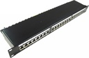 PATCH PANEL 24 PUERTOS CAT 6 DE 250 MHZ BANDA