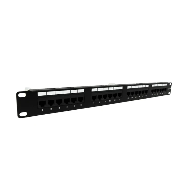 PATCH PANEL 24 PUERTOS CAT 6 RACKEABLE 19" WESTERLAN WL-PATC6
